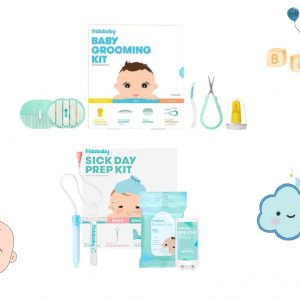 Fridababy - Bộ dụng cụ chăm sóc em bé - Bộ chăm sóc 4 trong 1, Chăm sóc an toàn và nhẹ nhàng