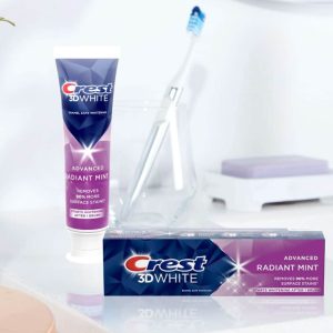 Kem đánh răng Crest 3D White Advanced Radiant Mint 107g x3