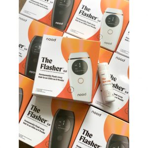 Máy Triệt Lông Nood The Flasher 2.0 (Tặng Serum Làm Dịu Da), Hàng Xách USA